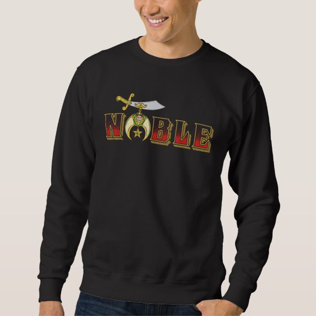 Sweatshirt Noble Shriner AAONMS Emblem AEAONMS Mason Parents (Devant)
