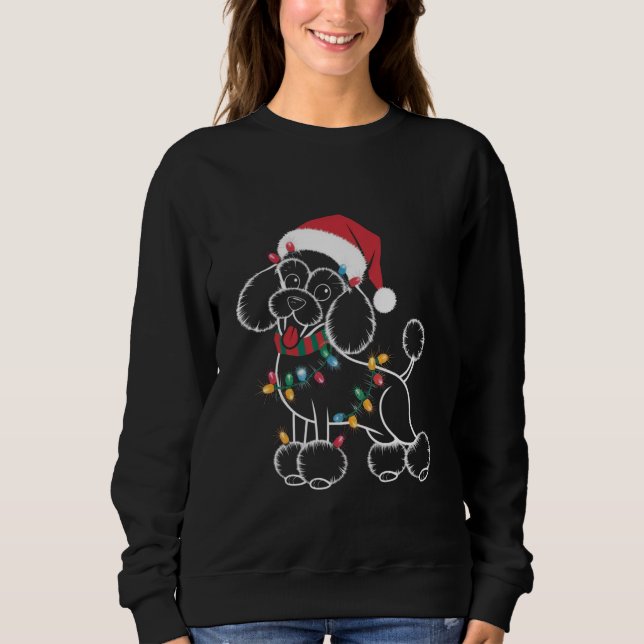 Sweatshirt Noël aux canicules (Devant)