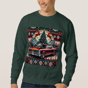sweatshirt noël christmas pontiac GTO 1966