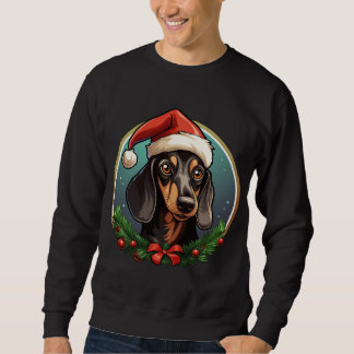 Sweatshirt Noël Dachshund