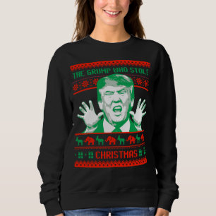 Sweatshirt Noël d'atout - le bougon qui a volé Noël --