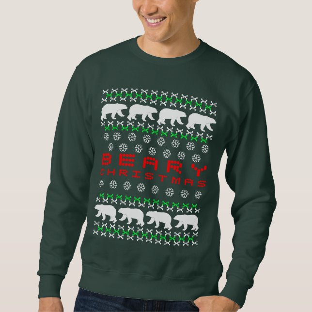 Sweatshirt Noël de Beary (Devant)