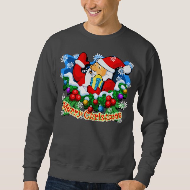 Sweatshirt Noël de famille : PÈRE NOËL (Devant)