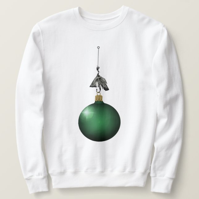 Sweatshirt Noël de la pêche (Design devant)