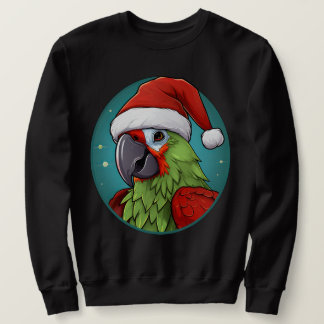 Sweatshirt Noël de perroquet