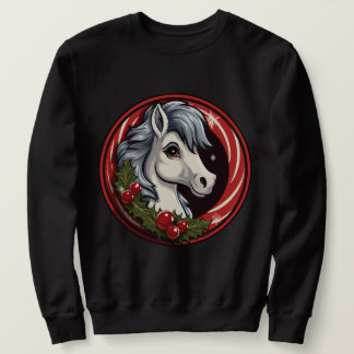 Sweatshirt Noël de Poney