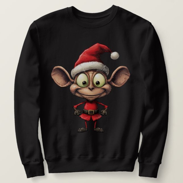 Sweatshirt Noël des fourmis (Design devant)