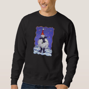 Sweatshirt Noël des moutons