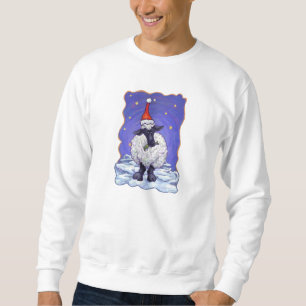 Sweatshirt Noël des moutons
