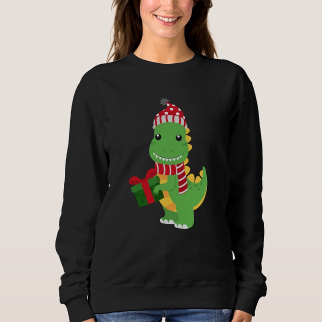 Sweatshirt Noël Dino (Devant)