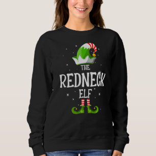 Sweatshirt Noël du groupe de jumelage de la famille Elf Redne