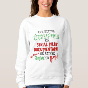 Sweatshirt Noël du tueur