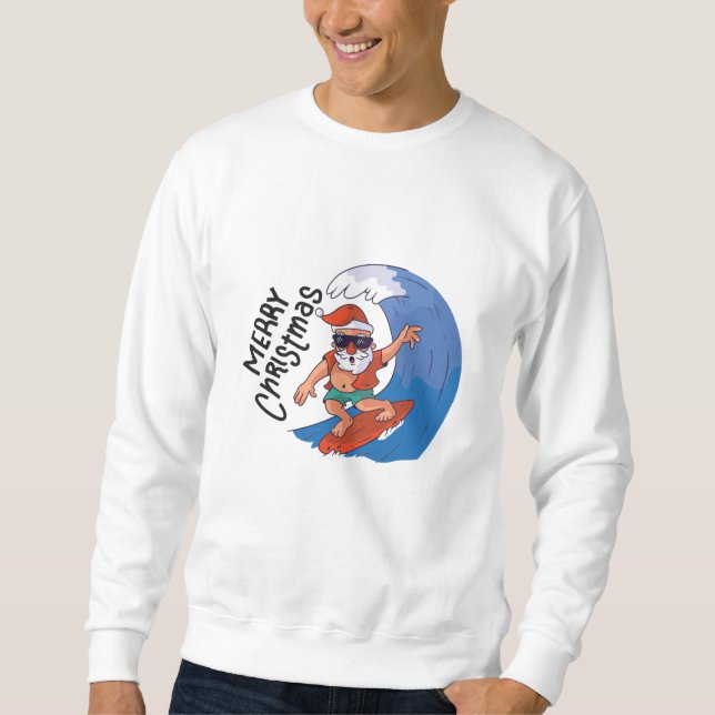Sweatshirt Noël en juillet (Devant)