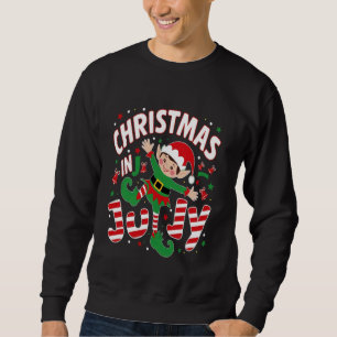 Sweatshirt Noël en juillet ELF Summer Beach Family Correspond