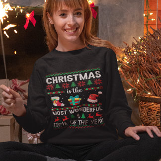Sweatshirt Noël est le moment le plus merveilleux pour les fe