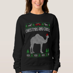 Sweatshirt Noël Et Les Chameaux Vilains Noël
