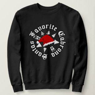 Sweatshirt Noël Favori de Santas Cabrona