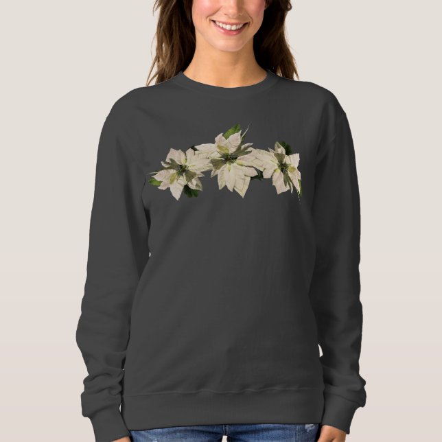 Sweatshirt Noël Floral Belles Vacances (Devant)