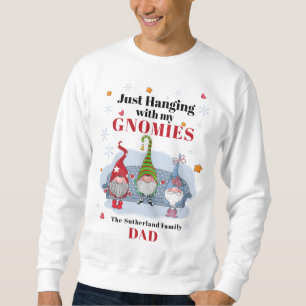 Sweatshirt Noël Gnomes Famille Correspondance