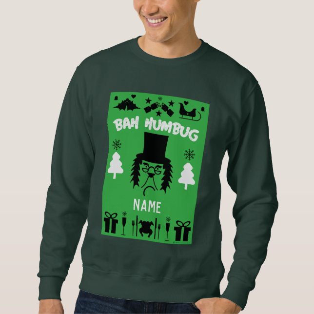 Sweatshirt Noël grincheux (Devant)