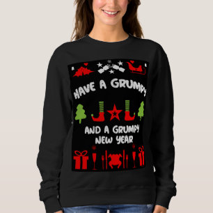Sweatshirt Noël grognon