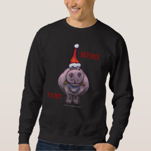 Sweatshirt Noël Hippopotame