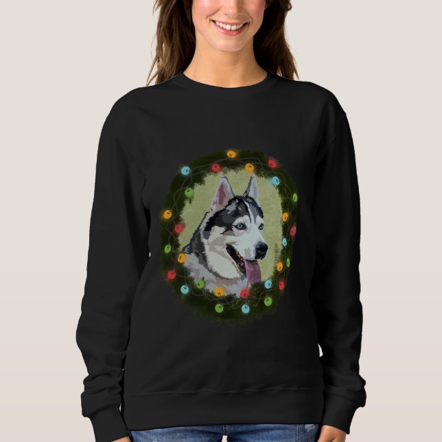 Sweatshirt Noël Husky (Devant)