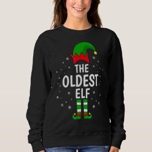 Sweatshirt Noël La Famille La Plus Ancienne De Noël Qui Corre