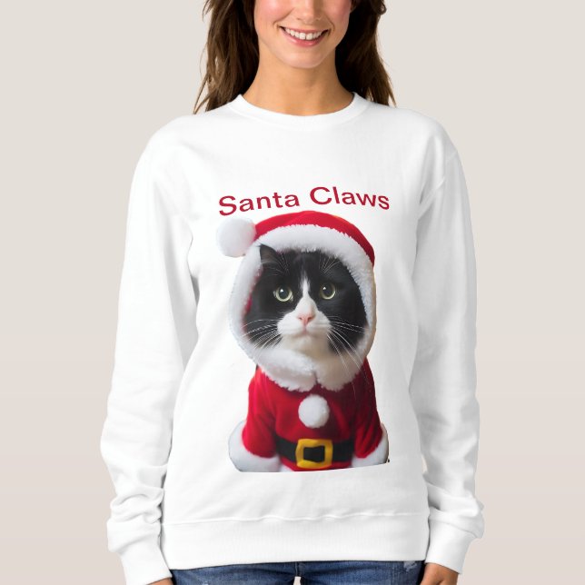Sweatshirt Noël Père Noël Claws (Devant)