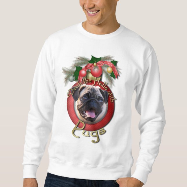 Sweatshirt Noël - plate-forme les halls - carlins (Devant)