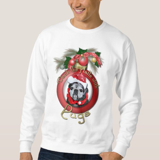 Sweatshirt Noël - plate-forme les halls - carlins - ange (Devant)