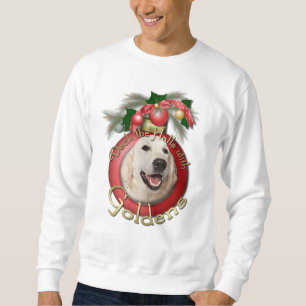 Sweatshirt Noël - plate-forme les halls - Goldens - Tebow