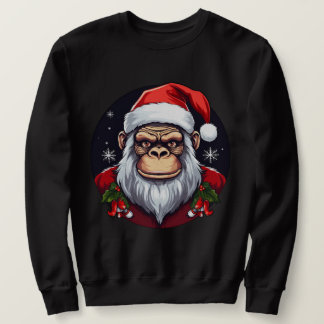 Sweatshirt Noël singe