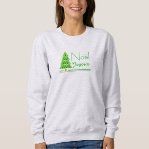 Sweatshirt Noel Vert Joyeux Noël