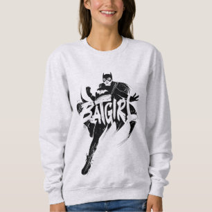 Sweatshirt Nom de la brosse d'encre Batgirl