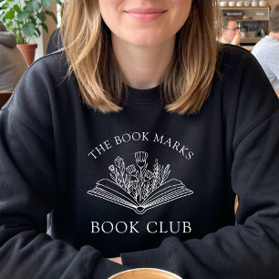 Sweatshirt Nom du club de lecture Personnalisé pour lecteurs