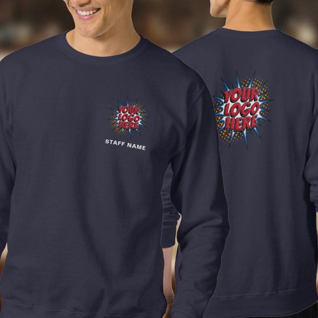 Sweatshirt Nom et logo Charger le Modèle, l'avant et l'arrièr (Créateur téléchargé)