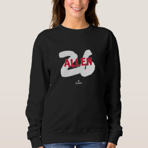Sweatshirt Nom et numéro Logan Allen Cleveland Baseball MLB