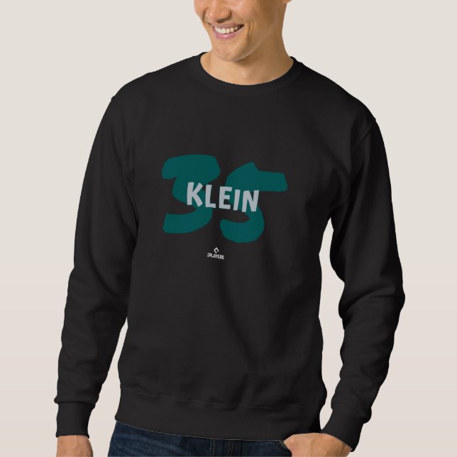 Sweatshirt Nom et numéro Will Klein Seattle Baseball MLBPA (Devant)