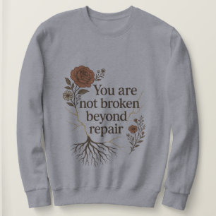 Sweatshirt Non cassé au-delà de la réparation