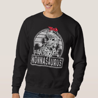 Sweatshirt Nonnasaurus Rex Dinosaur Enfant Saurus Famille Mat