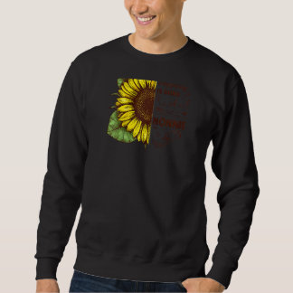 Sweatshirt Nonnie Happiness Est En Train D'Être Nonnie Sunflo