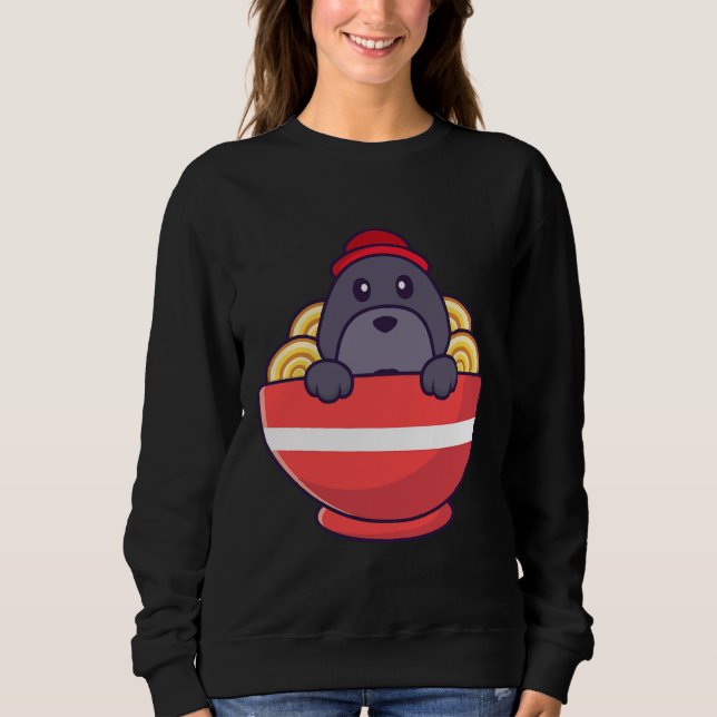 Sweatshirt Noodle le carlin classique T-shirt 862 (Devant)