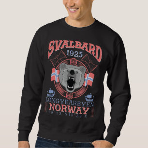 SWEATSHIRT NORVÈGE SVALBARD LONGYEARBYEN.