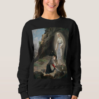 Sweatshirt Notre-Dame De Lourdes St Bernadette Immaculée Mari