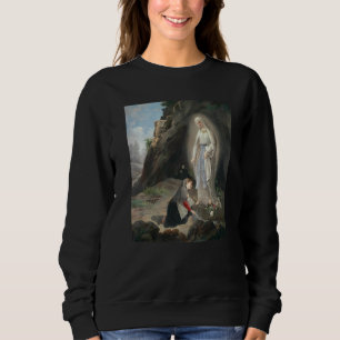 Sweatshirt Notre Dame de Lourdes Ste Bernadette Marie Immacul