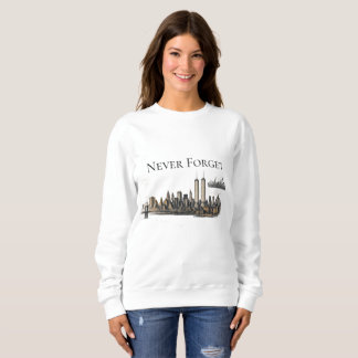 Sweatshirt N'oubliez jamais le onze septembre