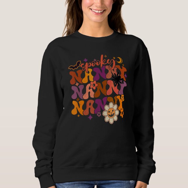 Sweatshirt Nounou Fantastique Épatante (Devant)
