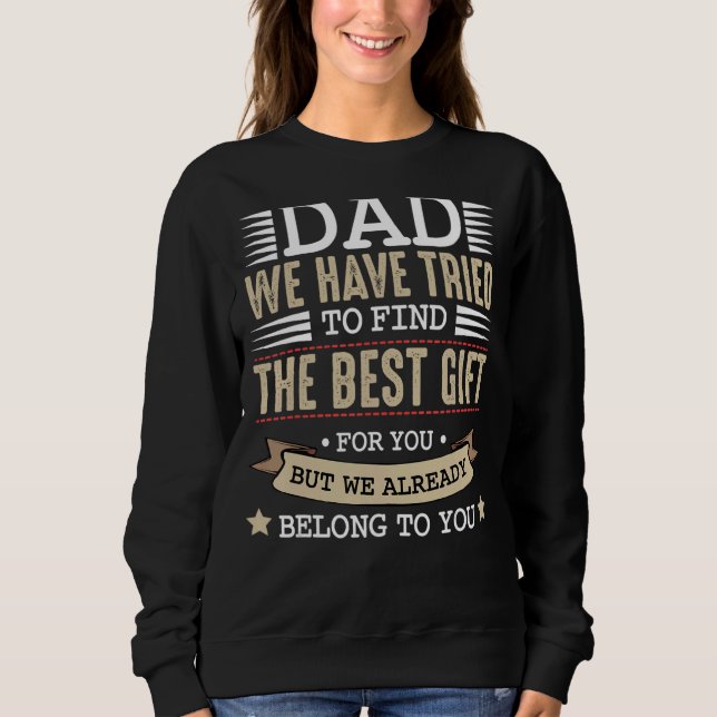 Sweatshirt Nous Appartenons Déjà À Vous Douce Mignonne Célébr (Devant)