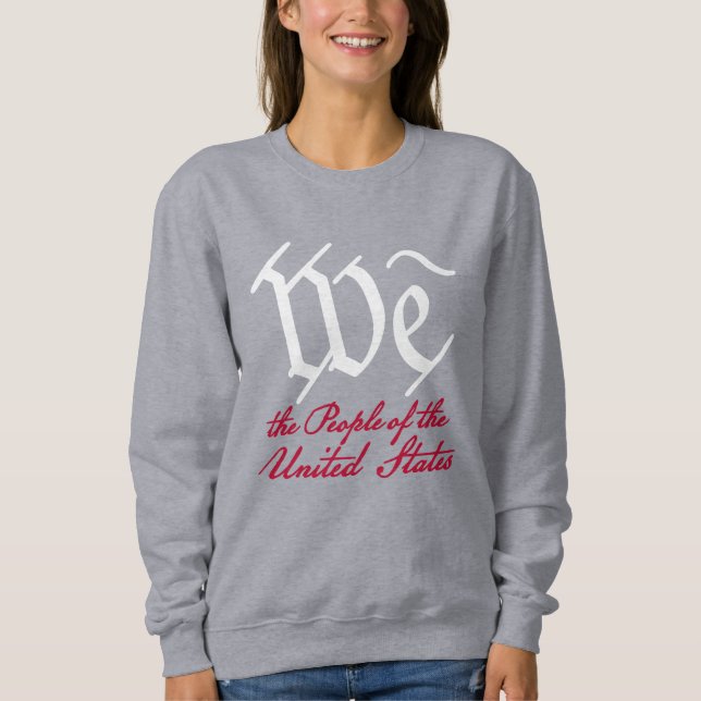 Sweatshirt Nous le peuple 2 (Devant)